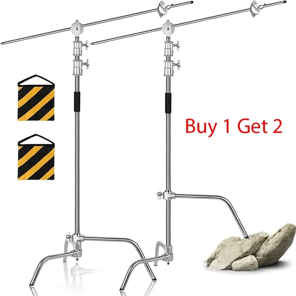 Photography Kit Pro - Cross Arm Stainless Steel Kit Light
