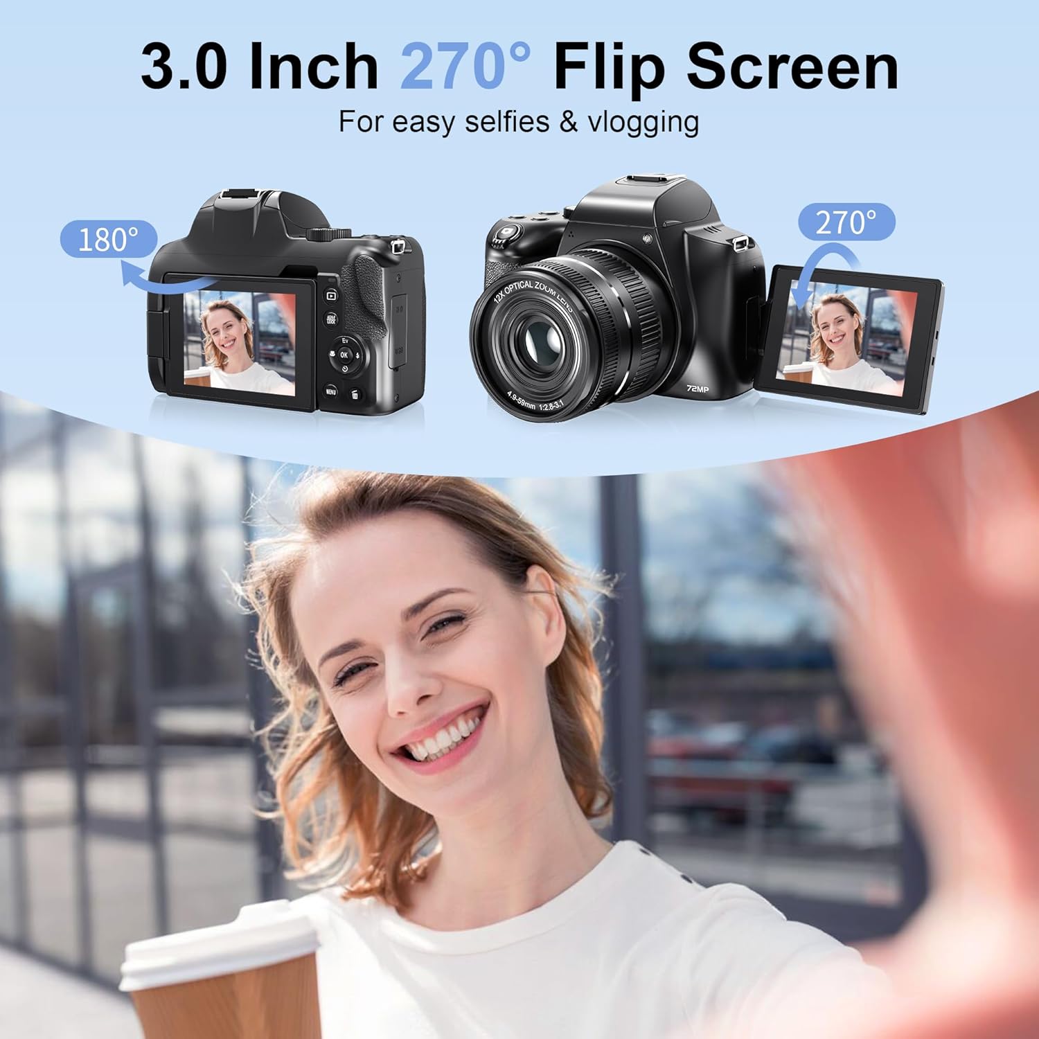Photography Natural Lighting - 72MP Digital Cameras For Photography 4K
