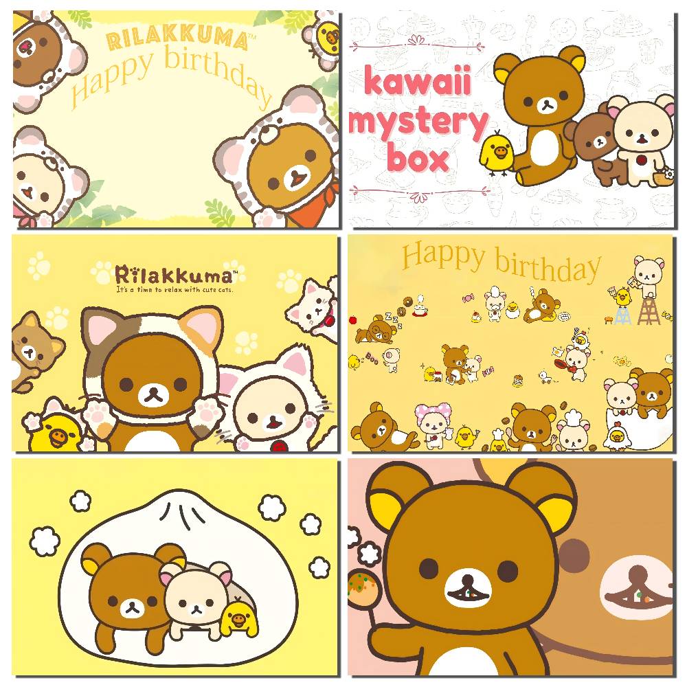 Photography Vintage Style - 1pc Cute Rilakkuma Cartoon Style Background