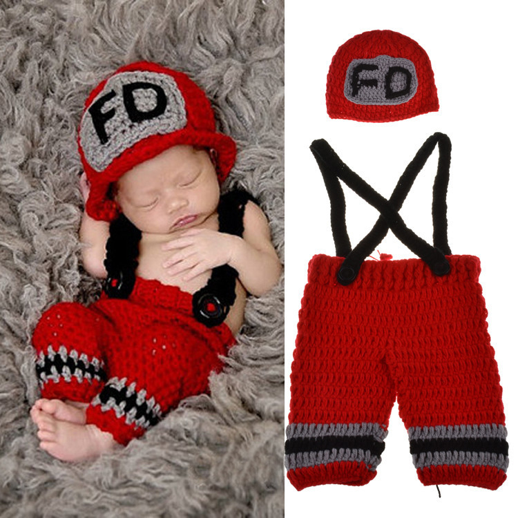 Photography Yellow - Handmade Crochet Newborn Baby Boys Photography