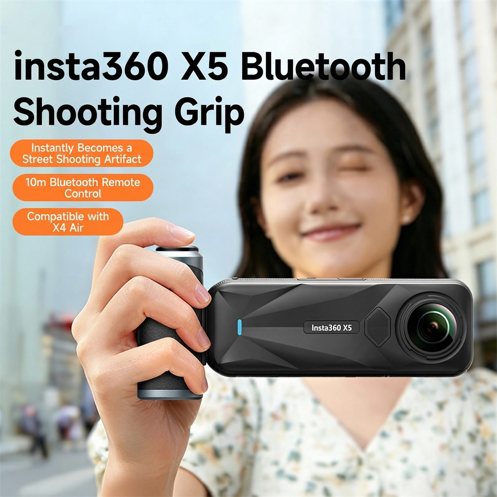 Photography Grip Insta360 X5 - VRIG GA-08SE Street Photography Grip for