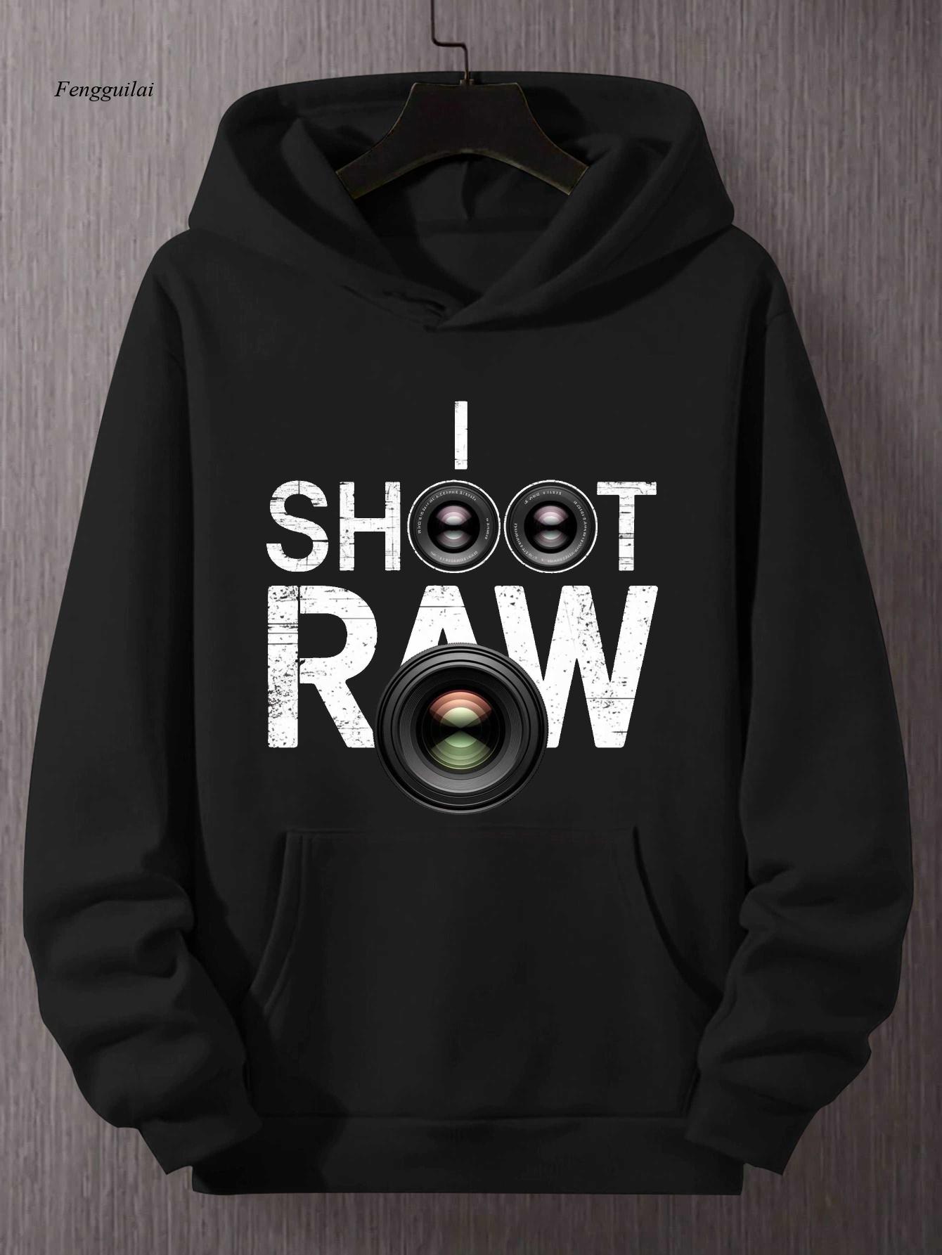 Shoot Raw Photography Hoodie - - đánh giá và giá Photography Graphic Design