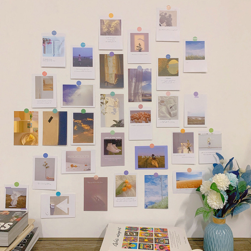 30Pcs Aesthetic INS Living Pos - đánh giá và giá Photography Aesthetic