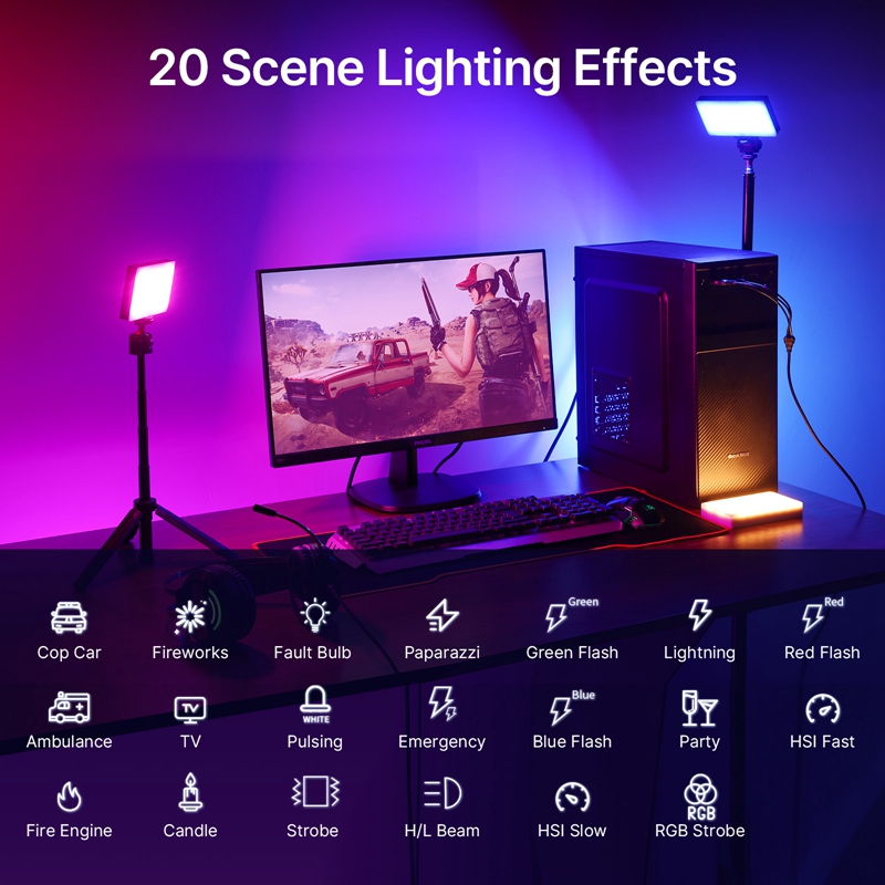 Ulanzi LT002 7 inch Pocket LED - đánh giá và giá Pixel Art Led Panel