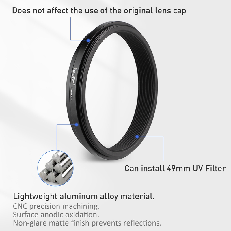Haoge Bộ Lọc Ống Kính Adapter  - đánh giá và giá Fujifilm Camera X100Vi