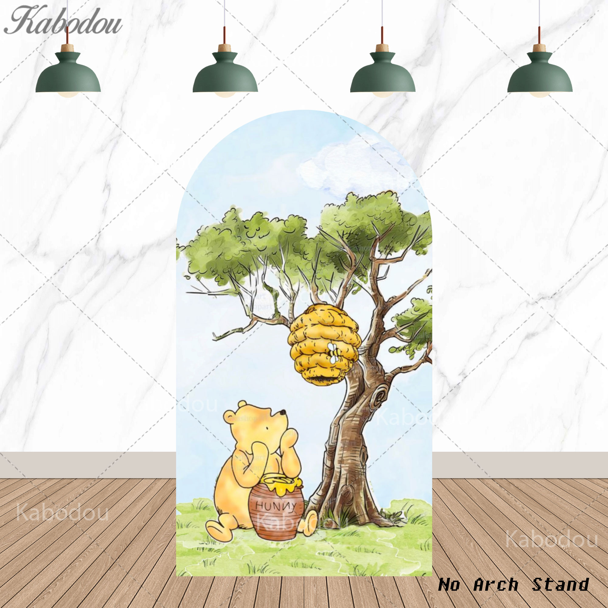 Winnie the Pooh Arch Backgroun - đánh giá và giá Photography Aesthetic