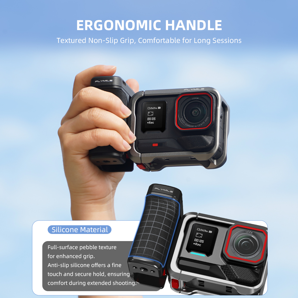 Flymile 50M Bluetooth Grip Han - đánh giá và giá Photography Grip Insta360 X5