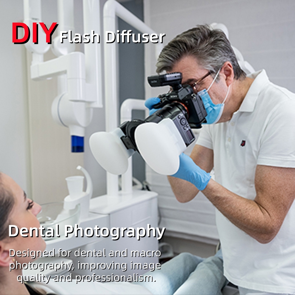2pcs Silicone Softbox Dental M - đánh giá và giá Photography Natural Lighting